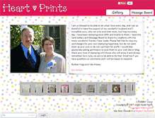 Tablet Screenshot of heartprints.net